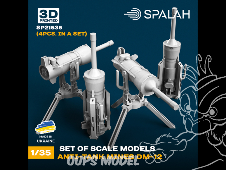 Spalah SP21535 DM12 4 pièces 1/35