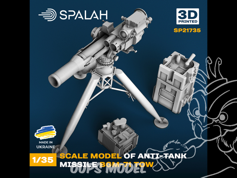 Spalah SP21735 Missile antichar BGM-71 TOW 1/35