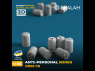 Spalah SP11535 Anti-personnel mines OZM-72 10 pcs 1/35