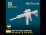 Spalah SP10335 Fusil AR-15 SD-5.56 5 pièces 1/35
