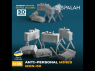 Spalah SP11235 Anti-personnel mines MON-50 10 piéces 1/35