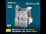Spalah kit figurine SP12435 Gilet tactique militaire 5 pièces 1/35