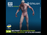 Spalah kit figurine SP10516 «&nbsp;Suceur de sang mutant de l'univers des jeux «&nbsp;STALKER&nbsp;» 1/16