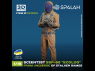 Spalah kit figurine SP10316 Scientifique SSP-99 « Écologiste » de l'univers des jeux « STALKER » 1/16