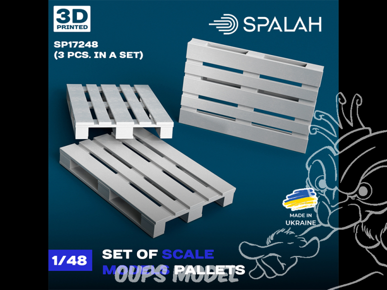 Spalah SP17348 Palettes 3 piéces 1/48