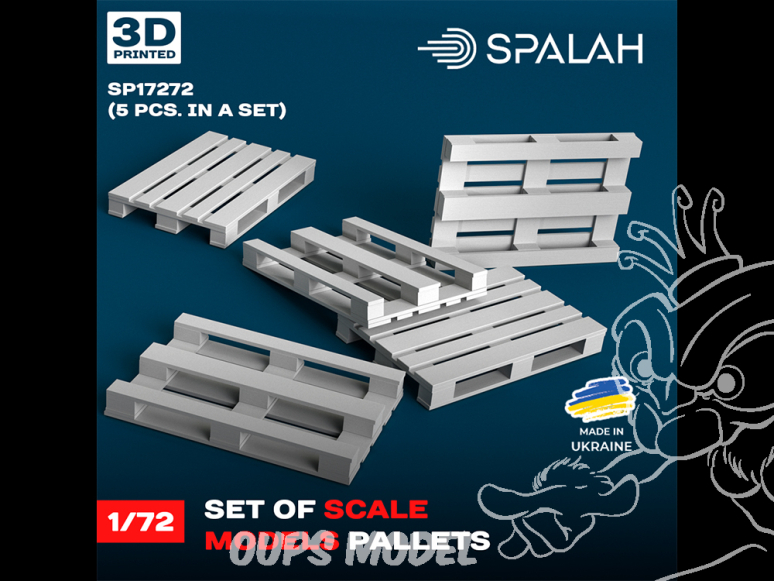 Spalah SP17272 Palettes 3 piéces 1/72