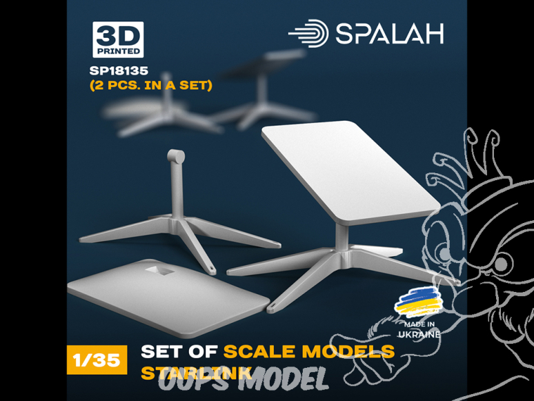 Spalah SP18135 Terminaux Starlink 2 unités 1/35
