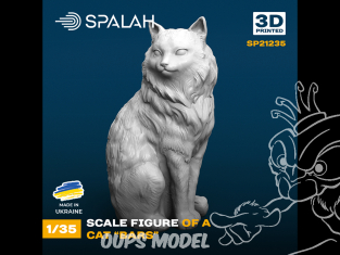 Spalah kit figurine SP21235 Chat 1/35