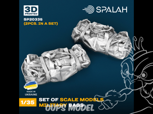 Spalah kit figurine SP20335 Sacs militaires 2 pièces 1/35