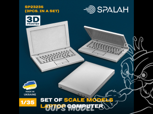 Spalah SP23235 Ordinateur portable 3 pièces 1/35
