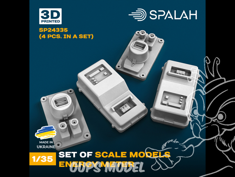 Spalah SP24335 Compteur d'énergie 4 pièces 1/35