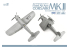 Magic Factory Maquette AVION 5004 Corsair Mk.II Marine Royale Britannique avion embarqué 1/48