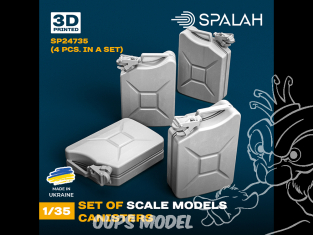 Spalah SP24735 Bidons 4 pièces 1/35