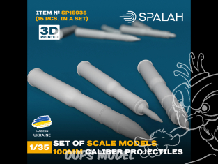 Spalah SP16735 mines de calibre 120 mm 10pièces 1/35