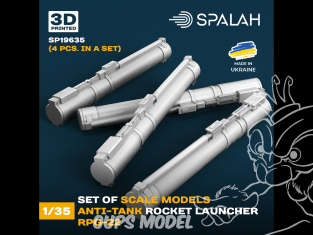 Spalah SP19635 RPG-22 4pièces 1/35