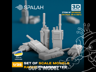 Spalah SP16235 Émetteur radio 10 pièces 1/35