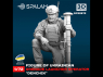 Spalah kit figurine SP22872 Opérateur de lance-grenades ukrainien Denchik 1/72
