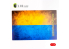 Kelik KS48037 Base Drapeau ukrainien Acrylique 3mm 410 x 270 mm 410 g 1/72 1/48 1/32