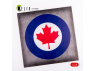 Kelik KS48033 Base Rond Canada en acrylique de 3 mm d'épaisseur 240 x 240 mm 190 g échelles 1/72 et 1/48
