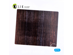 Kelik KS72096 Base de caponier finlandais en acrylique 3 mm 180 x 214 mm 130 g 1/72