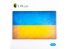 Kelik KS72090 Base drapeau Ukraine en acrylique 3 mm 280 x 180 mm 170g 1/72