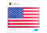 Kelik KS72091 Base drapeau États-Unis en acrylique 3 mm 280 x 180 mm 170g 1/72