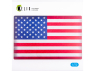 Kelik KS72091 Base drapeau États-Unis en acrylique 3 mm 280 x 180 mm 170g 1/72