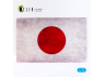 Kelik KS72093 Base drapeau Japon en acrylique 3 mm 280 x 180 mm 170g 1/72