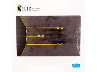 Kelik KS72101 Base aérienne de Leeuwarden Pays-Bas acrylique 3 mm 280 x 180 mm 170g 1/72