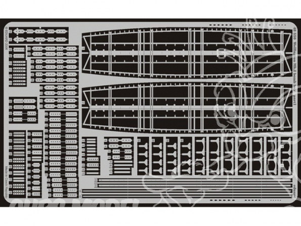 EDUARD photodecoupe avion 48550 Baie de bombe Wellington Mk.I 1/48