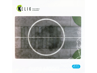 Kelik KS72097 Base 56e base aérienne Pologne acrylique 3 mm 280 x 180 mm 170g 1/72