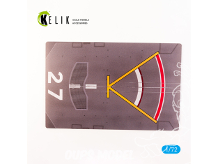 Kelik KS72106 Base JDS Isoyuki DD-127 1985 acrylique 3 mm 280 x 180 mm 170g 1/72