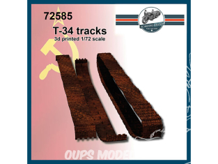 FC MODEL TREND accessoire résine 72585 Chenilles T-34 1/72