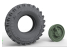 Toucan kit TC3D015 Pneus 3D URAL 4320 6pièces 1/35