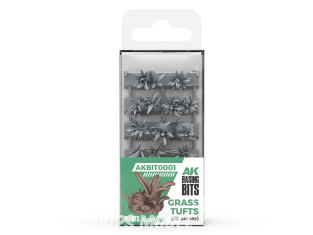 AK interactive AK BASING BITS AKBIT0001 TOUFFES D'HERBE