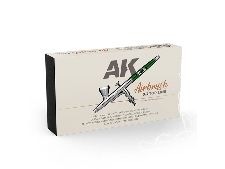 Ak interactive Aérographe ak9600 AK AIRBRUSH TOP LINE 0.3