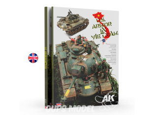 Ak Interactive livre AK130029 BLINDÉS AMÉRICAINS AU VIETNAM en Anglais