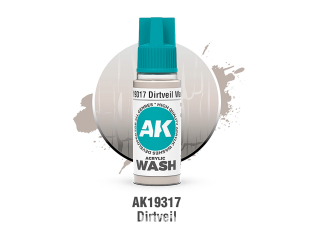 Ak interactive peinture AK19317 ACRYLIC WASH VEILLE DE LA TERRE 18ml