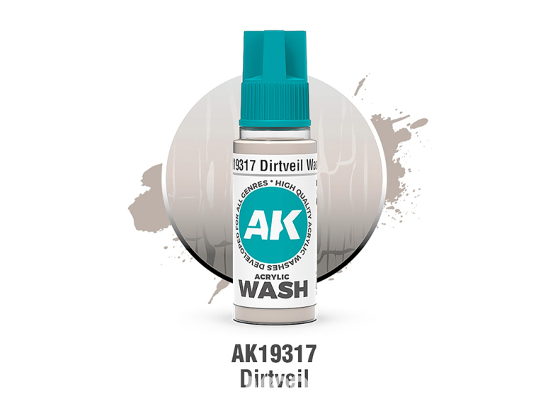 Ak interactive peinture AK19317 ACRYLIC WASH VEILLE DE LA TERRE 18ml