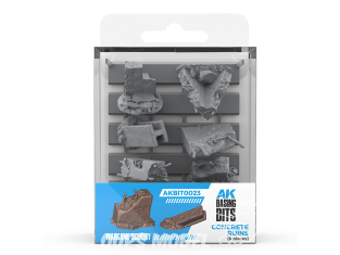 AK interactive AK BASING BITS AKBIT0023 Ruine de béton
