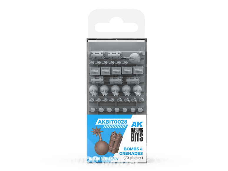 AK interactive AK BASING BITS AKBIT0028 BOMBES ET GRENADES