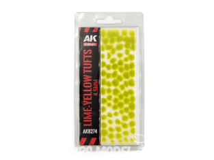 AK interactive Diorama series ak8274 TOUFFES JAUNE CITRON 4,5 MM