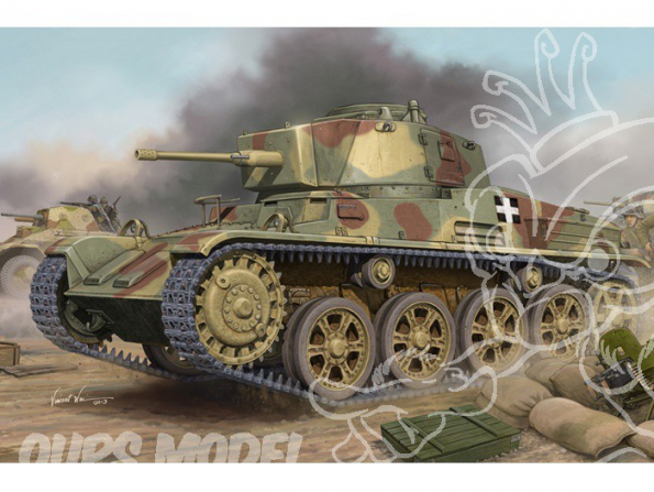 HOBBY BOSS maquette militaire 82479 Hungarian Light Tank 43M Toldi III(C40) 1/35