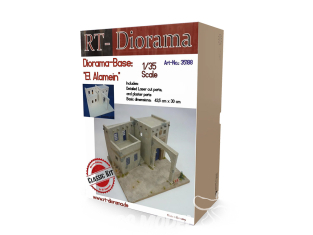 RT-Diorama 35188 base de diorama El Alamein 1/35