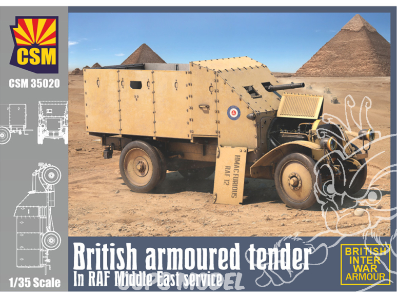 Copper State Models maquettes militaire 35020 Transporteur blindé, service britannique et irlandais 1/35