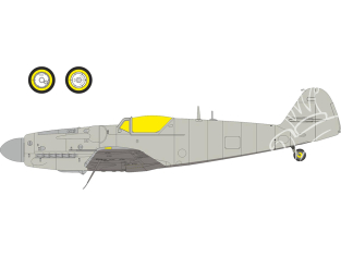 Eduard Express Mask EX1158 S-199 verrière Bubble TFace Eduard 1/48