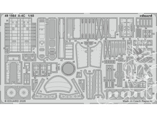 EDUARD photodecoupe avion 491564 Amélioration A-4C Hobby Boss 1/48