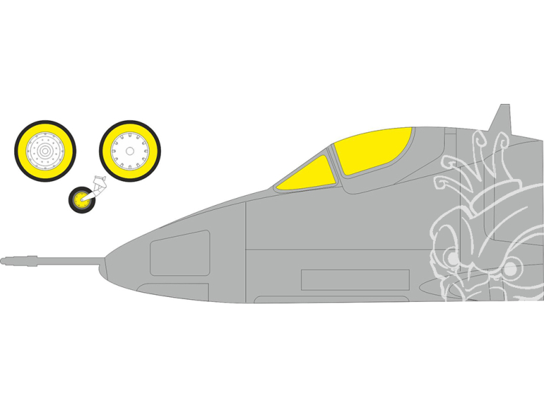 Eduard Express Mask EX1152 A-4C Hobby Boss 1/48