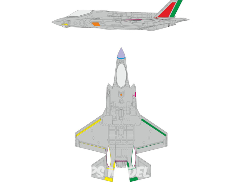 Eduard Express Mask EX1157 F-35A RAM Coating late Italeri 1/48