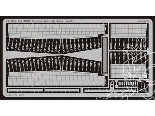 Eduard photodecoupe avion 72464 Volets d'atterrissage Focke Wulf Fw 200C Condor Revell 1/72